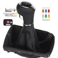 ict shift knob with grey stitching Opel Vauxhall Astra H GTC TwinTop OPC