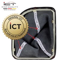 Para Peugeot Partner Tepee 2. Generación (2008-2018) Pomo de cambio con fuelle cuero 5-6-marchas Iluminado con LED