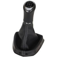 ict pomello del cambio con cuciture grigie Citroen C2