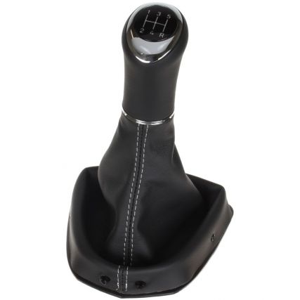 ict manopla de câmbio com costura cinza Citroen C2 ict manopla de câmbio com costura cinza Citroen C2