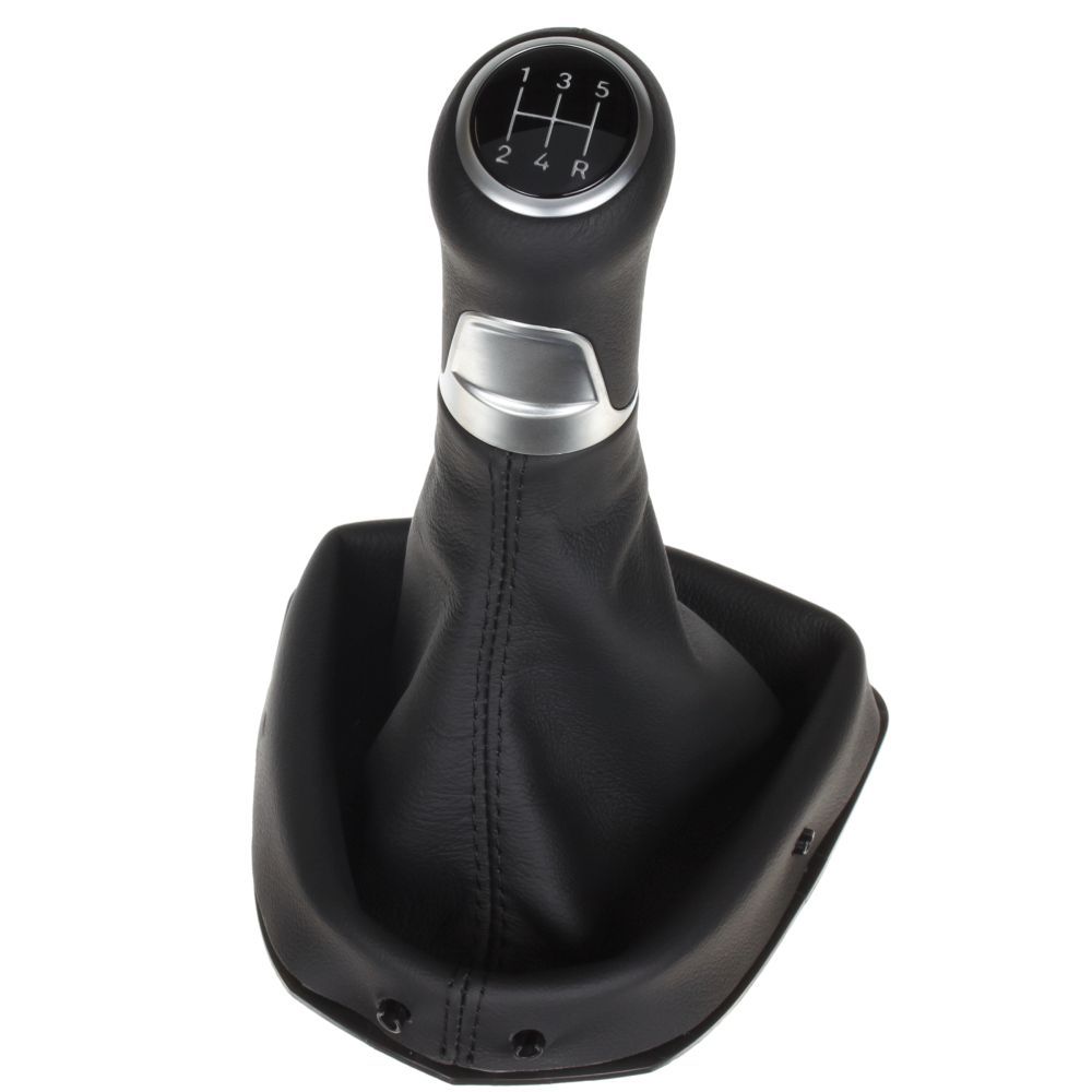 Citroen Nemo pomo de la palanca de cambios Alcantara cuero funda