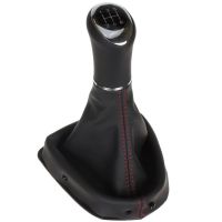 ict pommeau de vitesse avec coutures rouges Fiat Fiorino 3 225