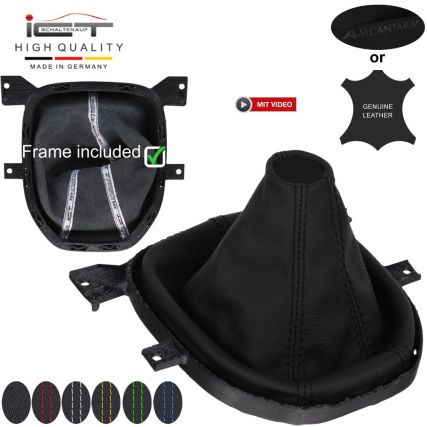 für Holden Commodore HSV SS R8 SV6 Pontiac G8 GT (2008-2009) shift gear knob boot gaiter leather mounting frame