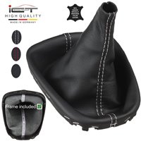 Citroen C1 Peugeot 107 Toyota Aygo (2005-2014) manopla de câmbio de couro coifa com moldura de montagem