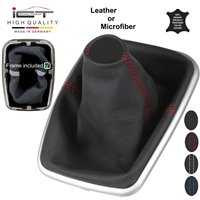 VW Golf 4 1J MK4 GTI Jetta 4 Bora R32 (1997-2005) manopla de câmbio Alcantara couro coifa