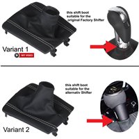 Porsche PDK Boxster Cayman Spyder pomo de la palanca de cambios Alcantara cuero funda