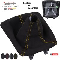 Porsche Boxster 718 981 Cayman 982 Spyder S GTS T550 (2013-) pommeau de vitesse soufflet cuir Alcantara