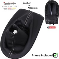 Porsche 911 996 (1997-2006) pomo de la palanca de cambios Alcantara cuero funda