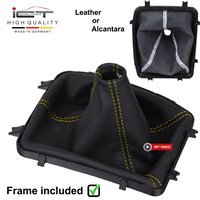 Pontiac GTO Holden Commodore VY VZ SS SV6 (2004-2006) Schaltknauf Schaltsack Alcantara leder schaltmanschette