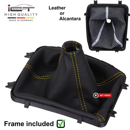 Pontiac GTO Holden Commodore VY VZ SS SV6 (2004-2006) Alcantara deri vites topuzu ve körük