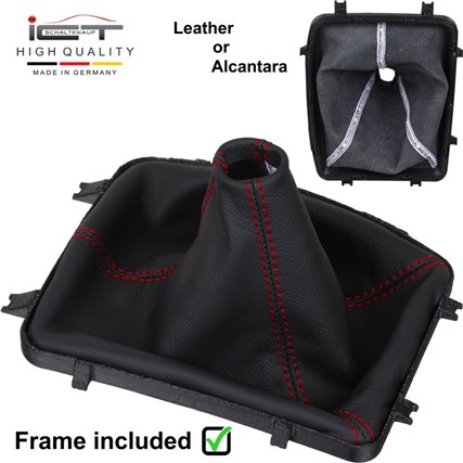 Pontiac GTO Holden Commodore VY VZ SS SV6 (2004-2006) Schaltknauf Schaltsack leder schaltmanschette mit rahmen