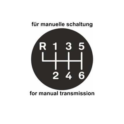 ict éclairage général du pommeau de vitesse BMW F10, F11, F18 (2010-2017)