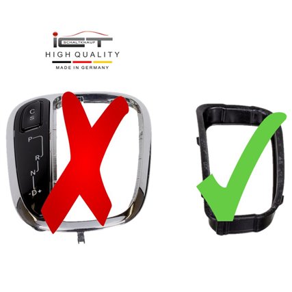 ict pomello del cambio con cuciture grigie Mercedes C-Class Automatik W203 CLK C209 S203 CL203 (2002-2011)