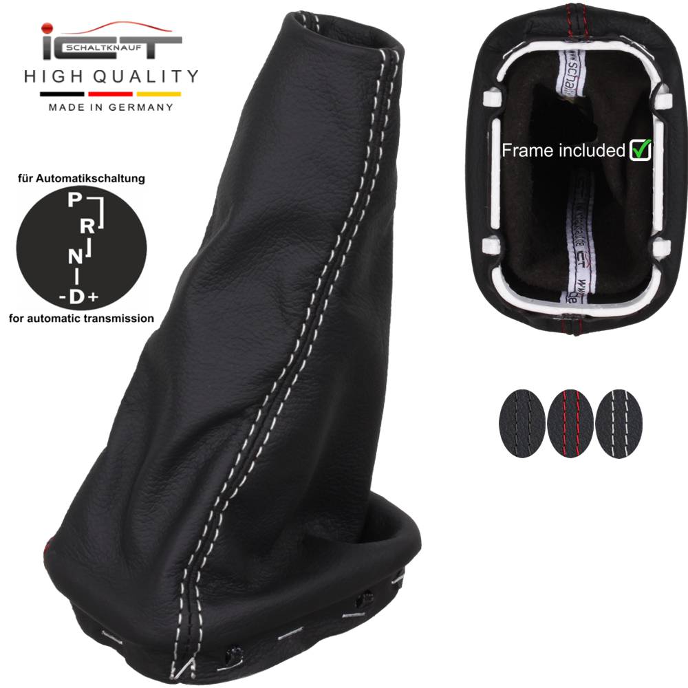 Mercedes C-Class Automatik W203 CLK C209 S203 CL203 (2002-2011) pomello del cambio Alcantara pelle cuffia