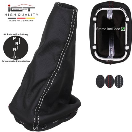 Mercedes C-Class Automatik W203 CLK C209 S203 CL203 (2002-2011) pomello del cambio Alcantara pelle cuffia