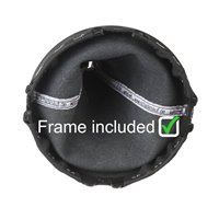 vista inferior da moldura da coifa VW Bus T5 (2003–2015) Transporter Caravelle Multivan California