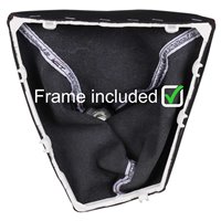 vista inferior del marco de la funda BMW Serie 1 Serie 2 F20 F21 F22 F23 (2010-2019)