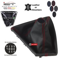 BMW Série 1 Série 2 F20 F21 F22 F23 (2010-2019) manopla de câmbio de couro coifa com moldura de montagem