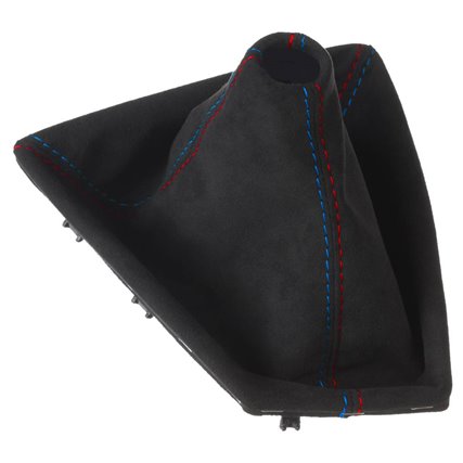 ict pomello del cambio con cuciture grigie BMW Serie 1 Serie 2 F20 F21 F22 F23 (2010-2019)