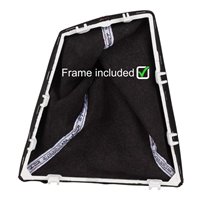 vista inferior del marco de la funda BMW Serie 3 Serie 4 F30 F31 F32 F33 F34 F36 (2011-2019)