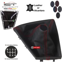 BMW 3 Series 4 Series F30 F31 F32 F33 F34 F36 (2011-2019) shift gear knob boot gaiter cover Alcantara leather
