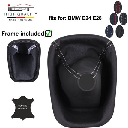BMW 5 Series BMW E28 (81-87) E24 (82-89) shift gear knob boot gaiter cover Alcantara leather BMW 5 Series BMW E28 (81-87) E24 (82-89) shift gear knob boot gaiter cover Alcantara leather