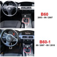 vites körük alt çerçeve görünümü BMW 5 Serisi E60 E61 Touring Facelift (2003-2010)