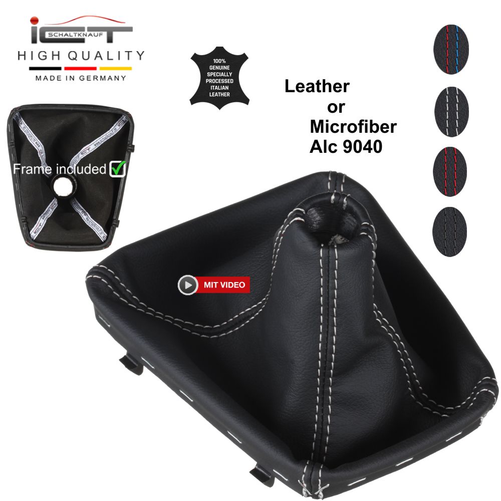 BMW Série 3 E36 Compact (1993 – 2000)) pommeau de vitesse soufflet cuir Alcantara