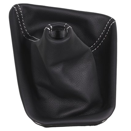 BMW Série 3 E46 (1999-2004) manopla de câmbio de couro coifa com moldura de montagem