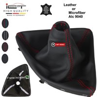 BMW 1 Series E87 E81 E82 E88 (2004 – 2011) pommeau de vitesse soufflet cuir Alcantara