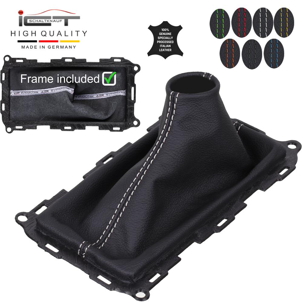 BMW X Reihe X3 E83 F25 (2004-2017) Schaltknauf Schaltsack Alcantara leder schaltmanschette