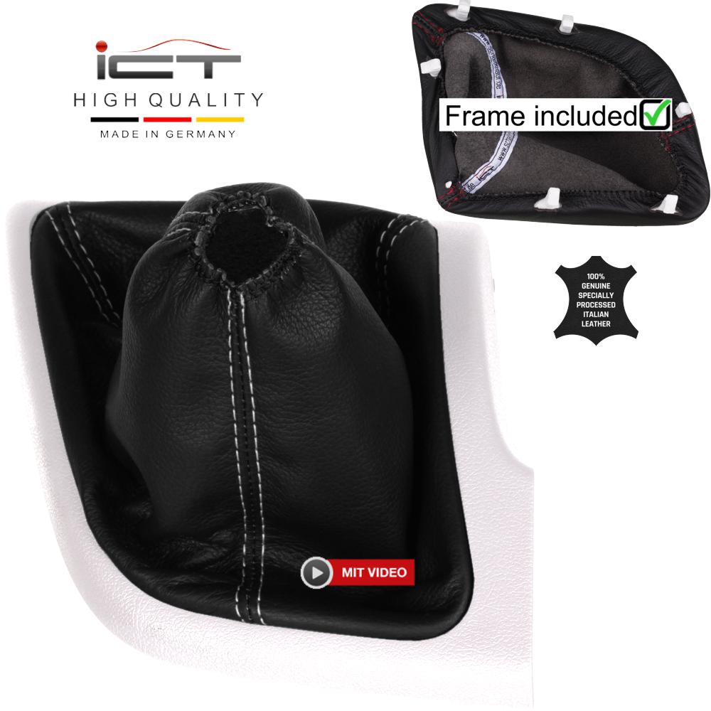 Peugeot Boxer Citroen Jumper Fiat Ducato (2006-2026) Schaltknauf Schaltsack Alcantara leder schaltmanschette