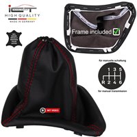 Mercedes Sprinter W906 VW Crafter 2E C1 (2006-2018) Schaltknauf Schaltsack Alcantara leder schaltmanschette