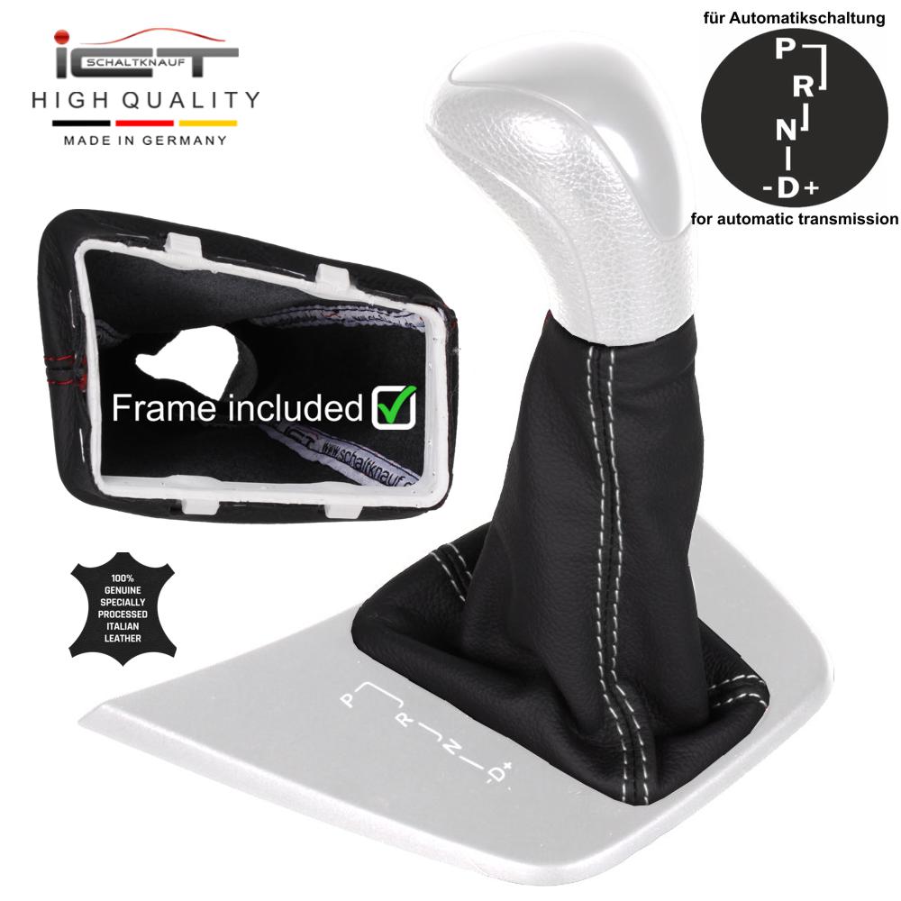 Mercedes Sprinter W906 VW Crafter 2E C1 (2006-2018) Automatic shift gear knob boot gaiter cover Alcantara leather