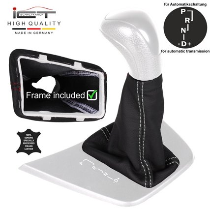 Mercedes Sprinter W906 VW Crafter 2E C1 (2006-2018) Automatic Schaltknauf Schaltsack Alcantara leder schaltmanschette