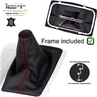 Mercedes Benz  SLK R171 (03/2004 - 03/2011) Automatic pommeau de vitesse soufflet cuir Alcantara