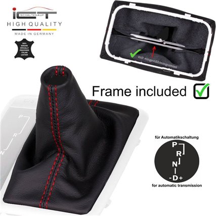 Mercedes Benz  SLK R171 (03/2004 - 03/2011) Automatic manopla de câmbio Alcantara couro coifa