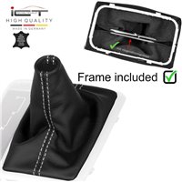 Mercedes Benz  SLK R171 (03/2004 - 03/2011) Automatic Schaltknauf Schaltsack leder schaltmanschette mit rahmen