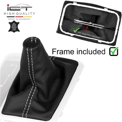 Mercedes Benz  SLK R171 (03/2004 - 03/2011) Automatic pomello del cambio pelle e cuffia con telaio di montaggio