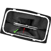 cuffia del cambio vista dal basso del telaio Mercedes Benz  SLK R171 (03/2004 - 03/2011) Automatic