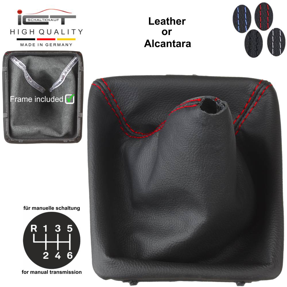 Mercedes Benz  SLK R171 (2004-2011) Manuel pomello del cambio Alcantara pelle cuffia