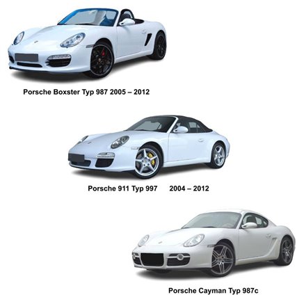 Porsche 911 Carrera  997 Boxster 987 Cayman (2004–2013) araba resmi