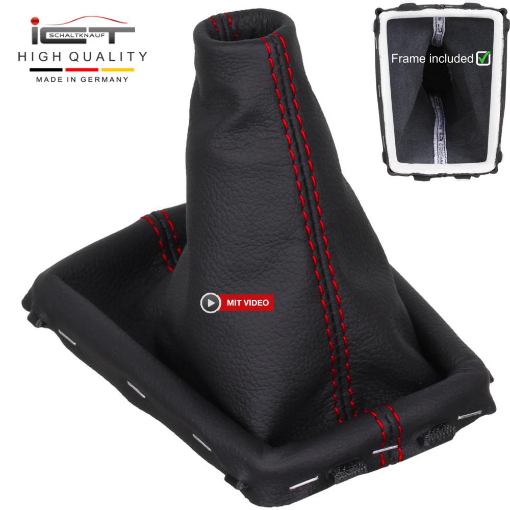 Volvo V70, S60, V60, XC70, S80 (2007-2015) pommeau de vitesse soufflet cuir Alcantara