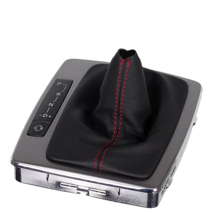 VW Bus T5 (2003–2015) Transporter Caravelle Multivan California shift gear knob boot gaiter leather mounting frame