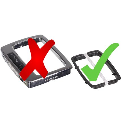 Mercedes W204 C204 S204 W212 A207 C207 S212 X204 Otomatik vites körüğü deri Alcantara