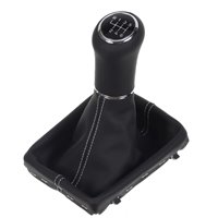 ict pomo de la palanca de cambios con costuras grises Audi A5 Typ 8T 8F (2007-2016)