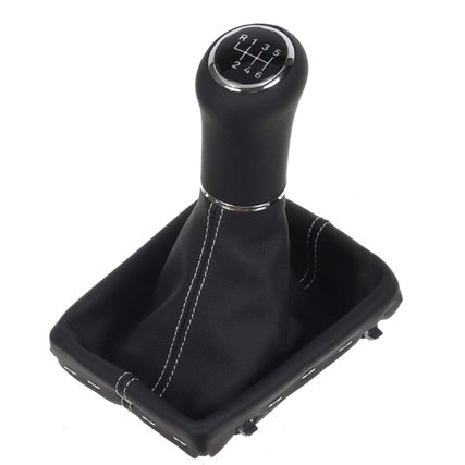 ict shift knob with grey stitching Audi A5 Typ 8T 8F (2007-2016)