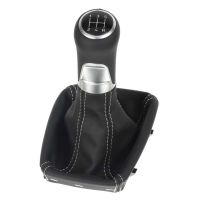 ict shift knob with grey stitching Audi A4 B6 B7 Typ 8E 8H (2001-2008)