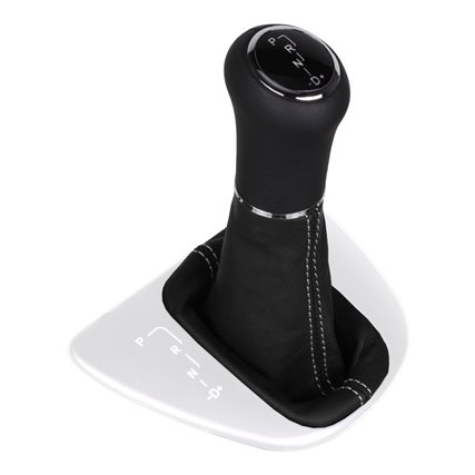 ict pomello del cambio con cuciture grigie Mercedes Classe V W639 Vito Viano (2003-2014) Automatico