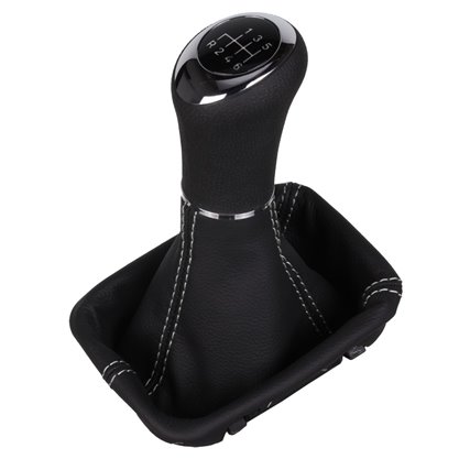 ict pomello del cambio con cuciture grigie Mercedes CLK W208 CLK A208 (1997-2002)